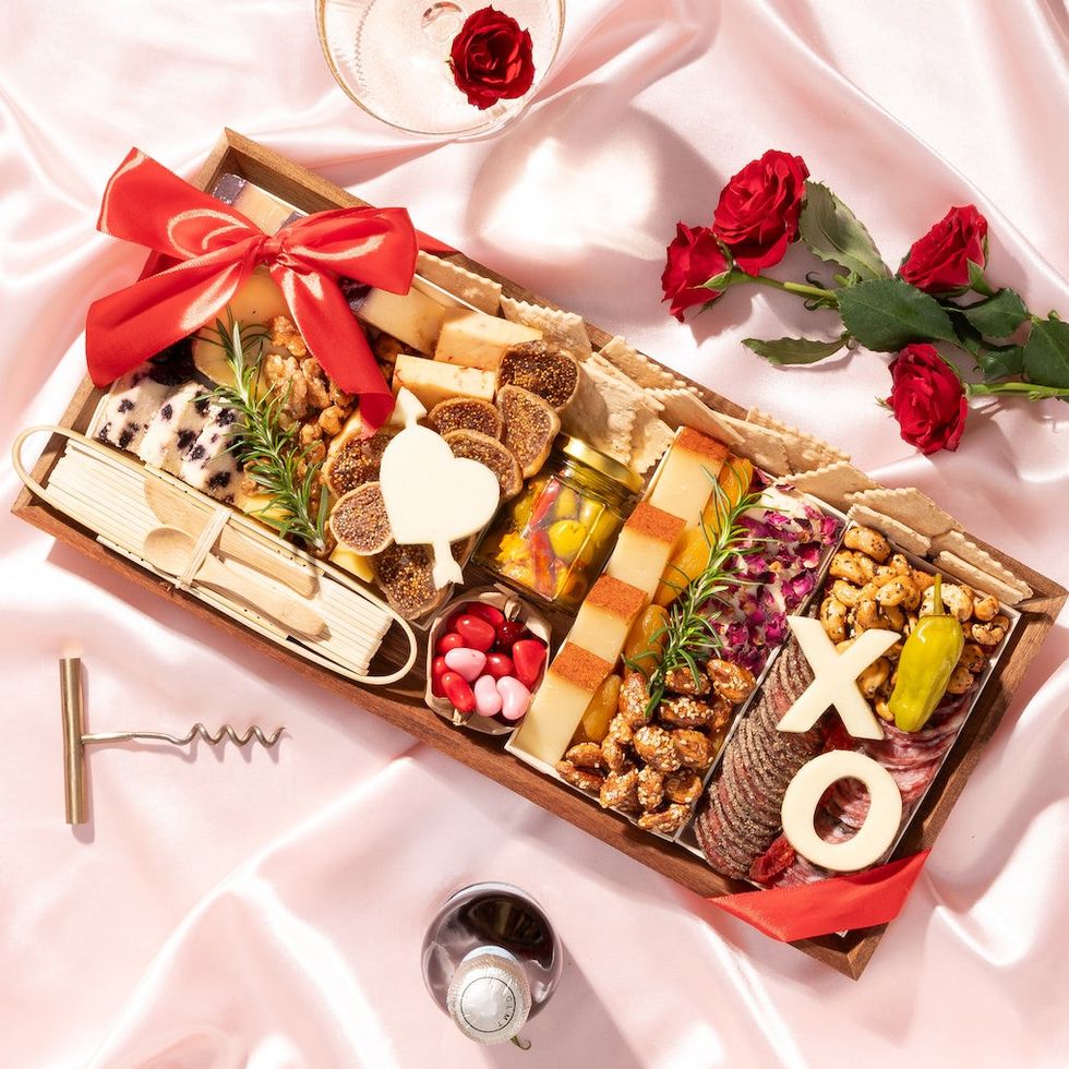 Boarderie Valentine's Diletto Cheese & Charcuterie Board