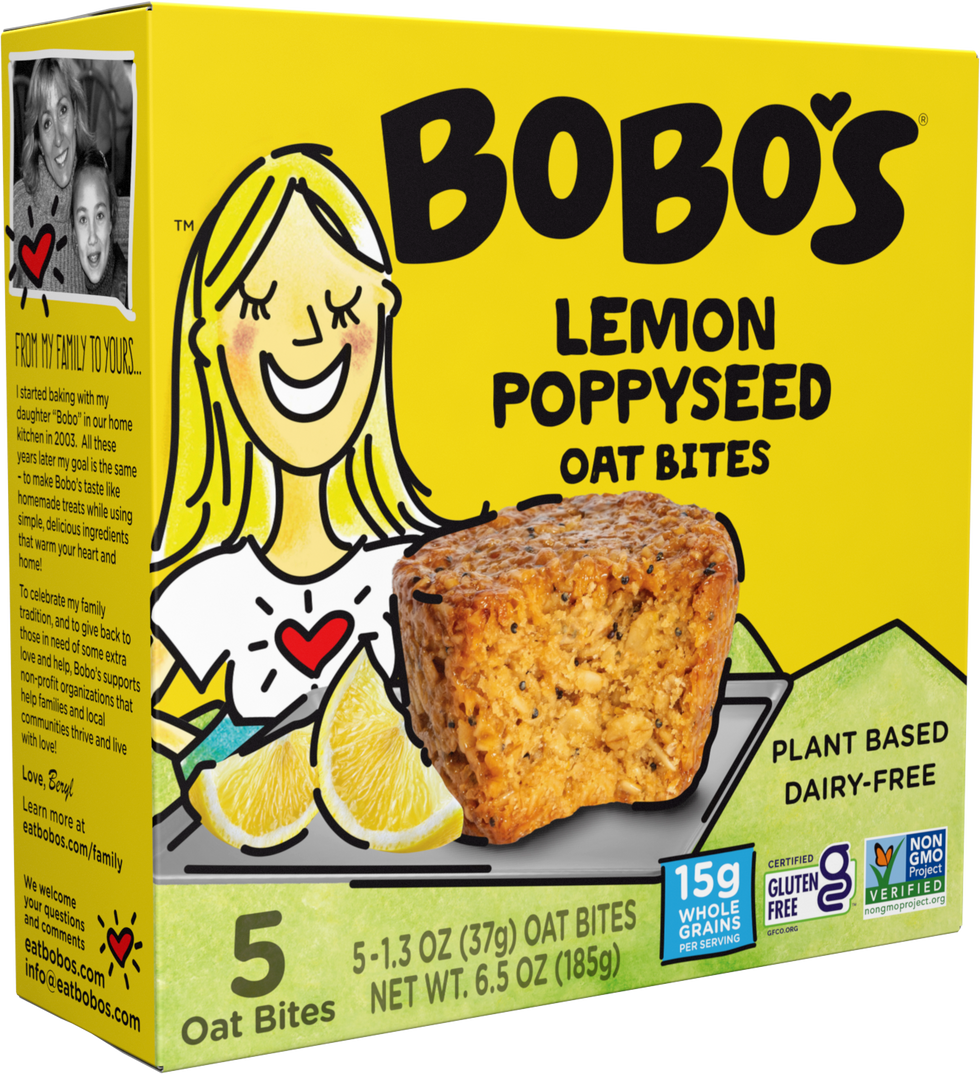 Bobo's Lemon Poppyseed Oat Bites