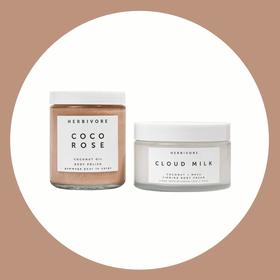 body polish and cream