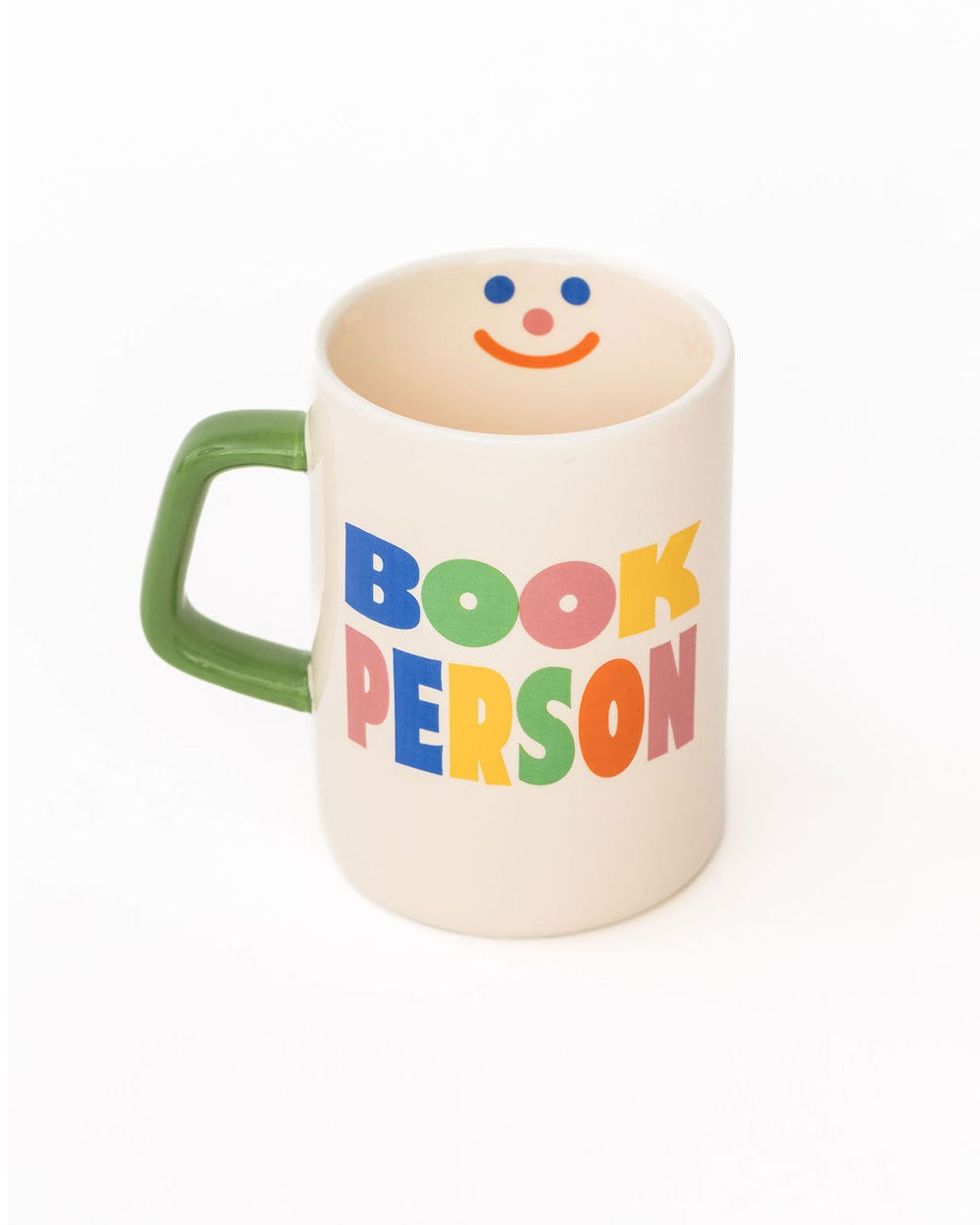 Book Person Ceramic Mug