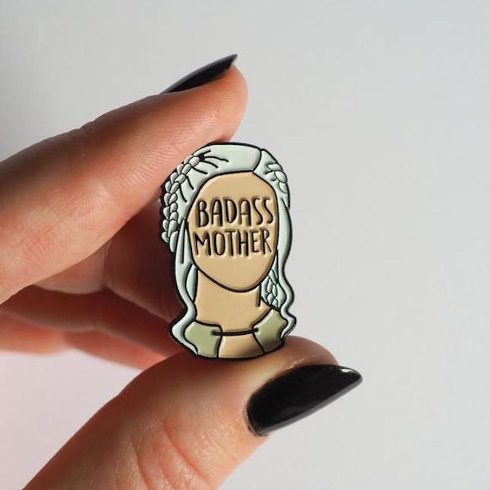 Bookish and Bakewell 'Badass Mother' Daenerys Enamel Pin