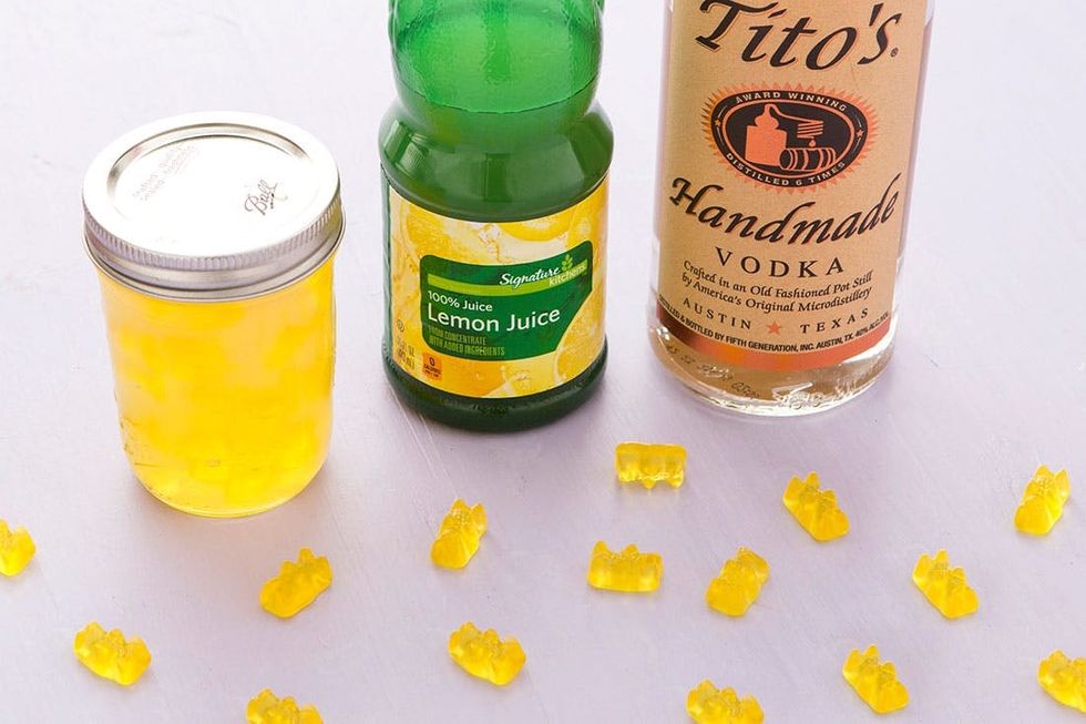 Boozy Gummy Bears Recipe