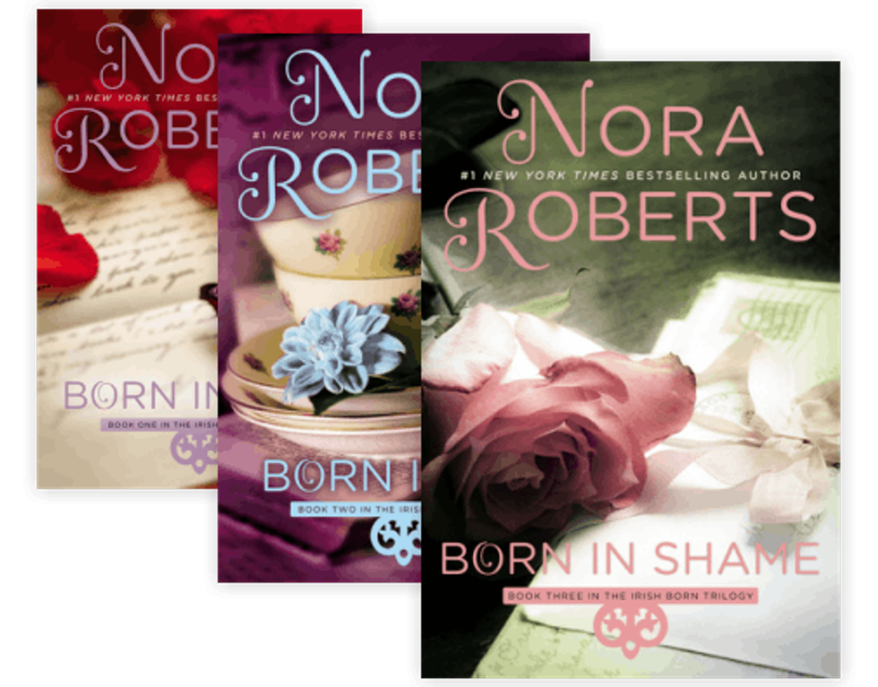 Born In Trilogy Nora Roberts books
