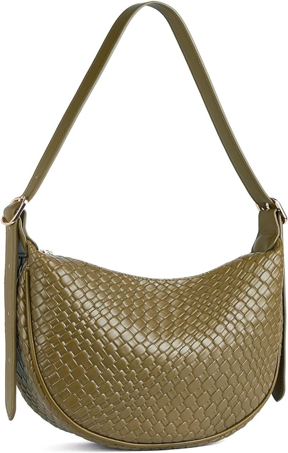 Bostanten Hobo Handbag with Adjustable Strap