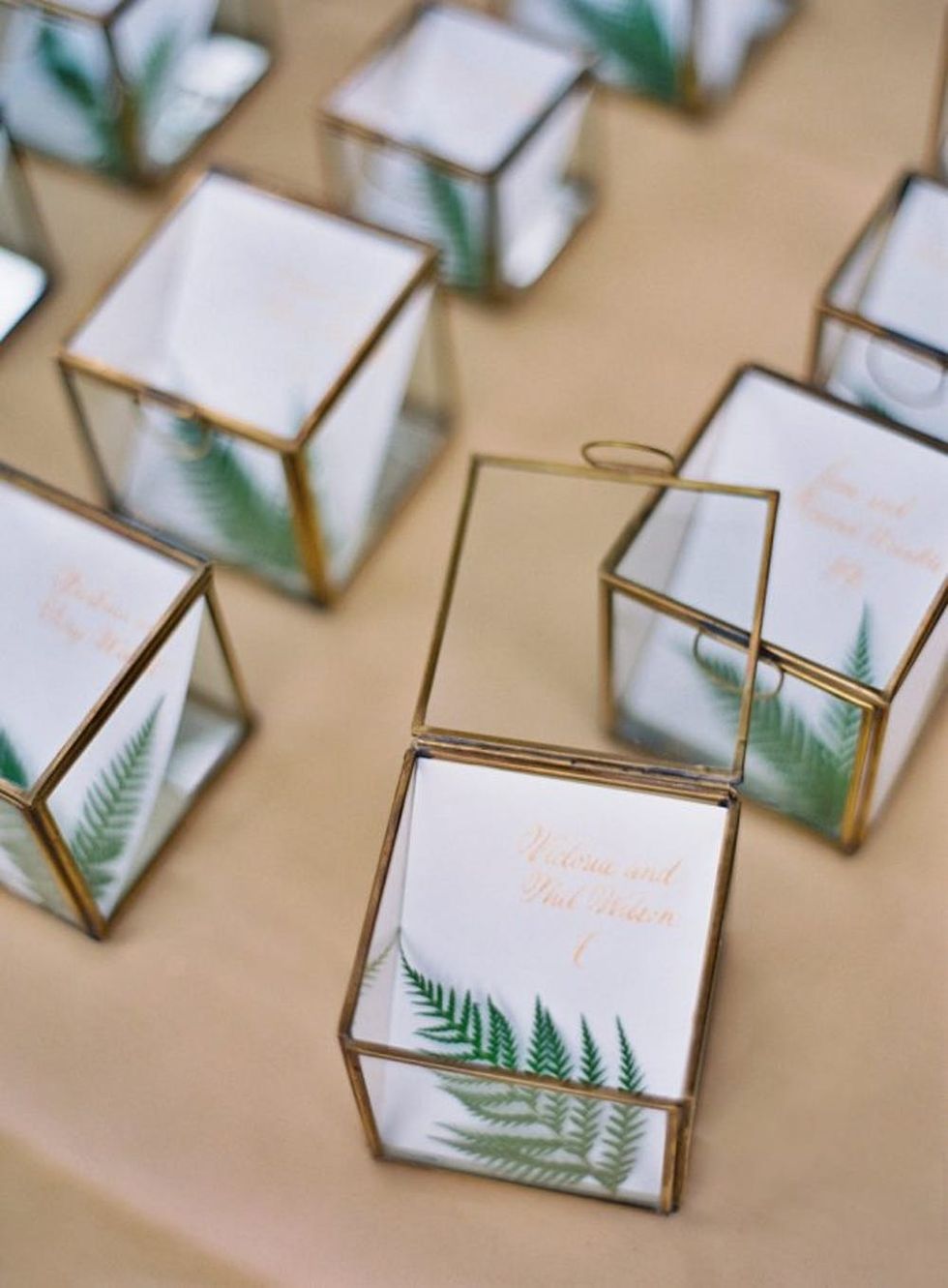 Botanical Wedding Favors