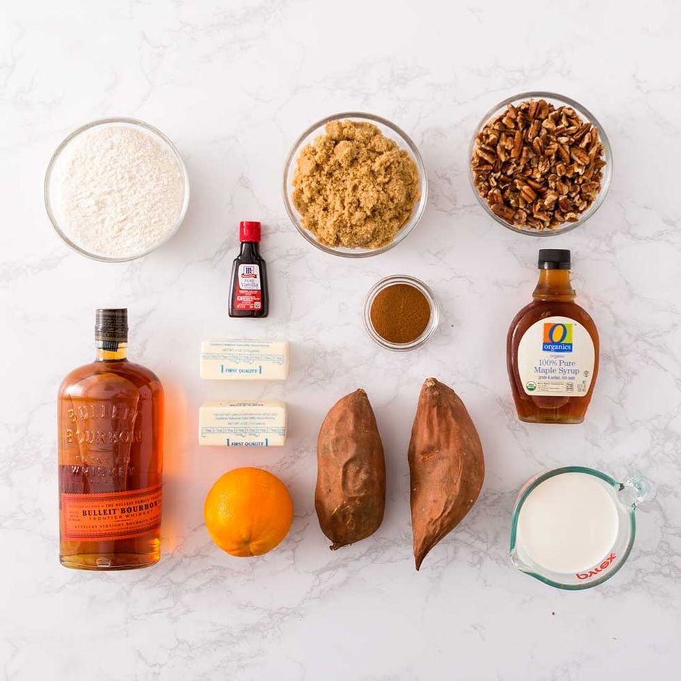 Bourbon Sweet Potato Casserole Recipe Ingredients