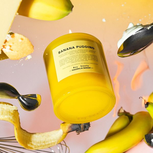 Boy Smells Banana Pudding Candle