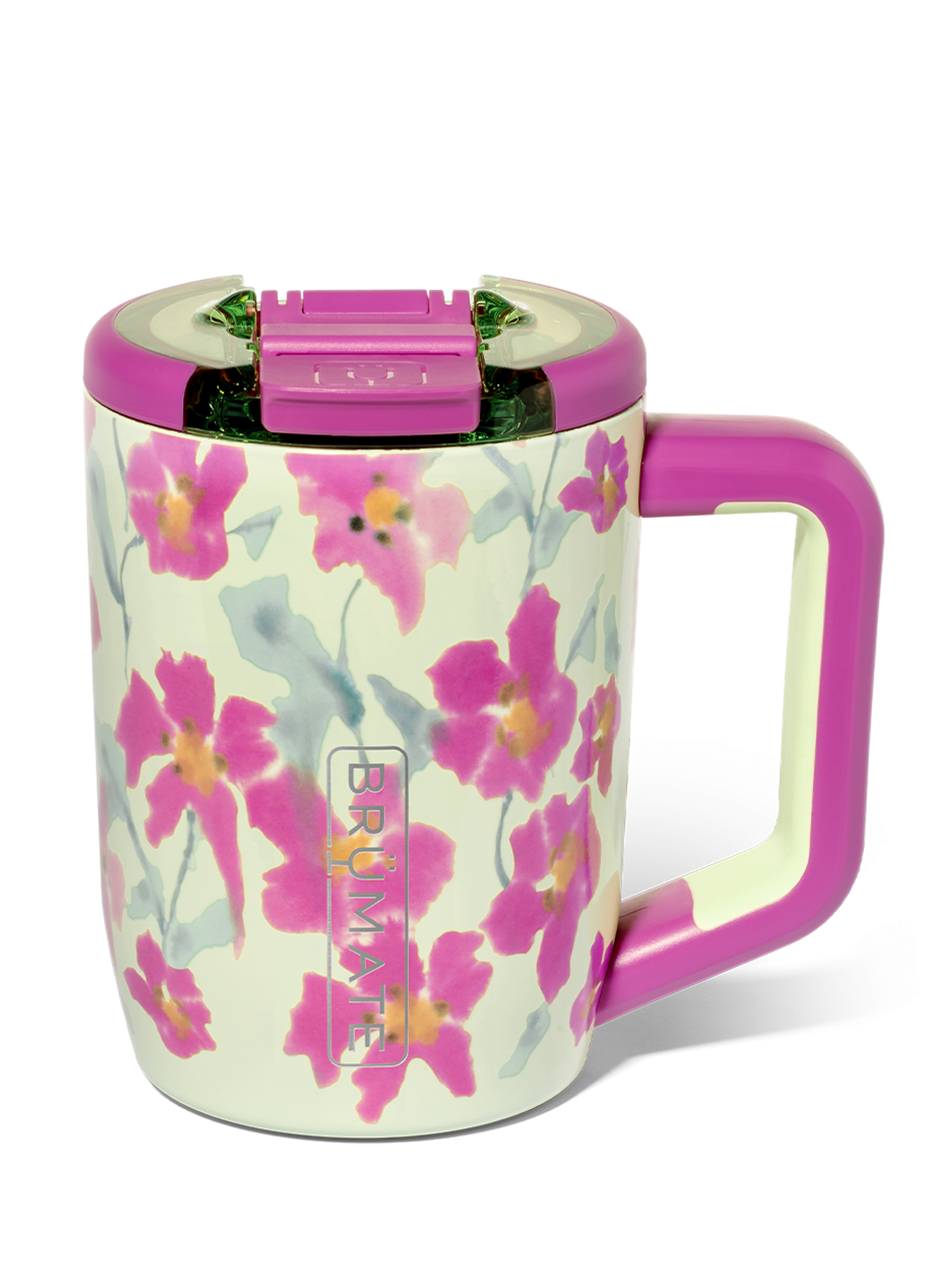 Br\u00fcmate 15-Ounce M\u00fcv Mug in Hibiscus Floral