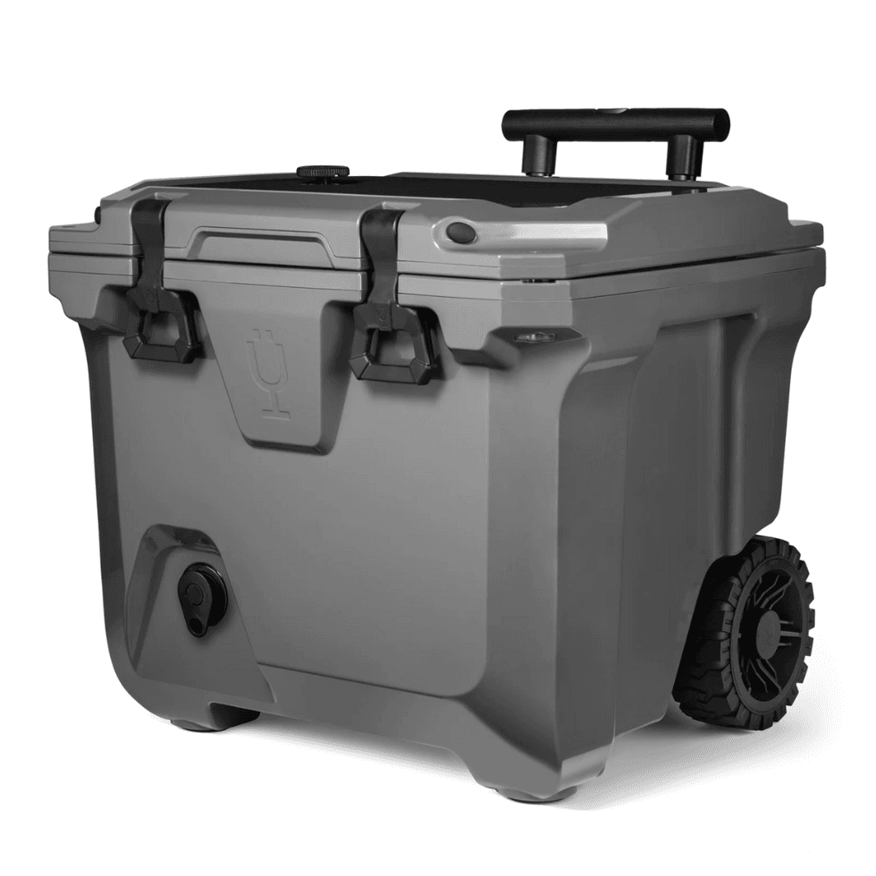 Br\u00fcMate Br\u00fcTank 35-Quart Rolling Cooler