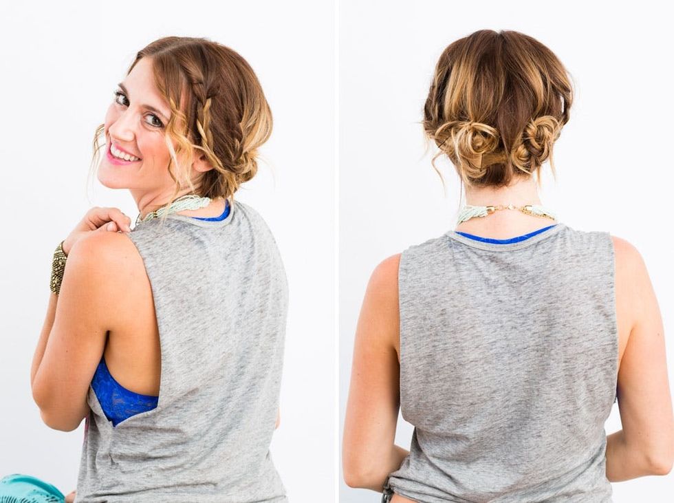 braided 5-minute summer hairstyles