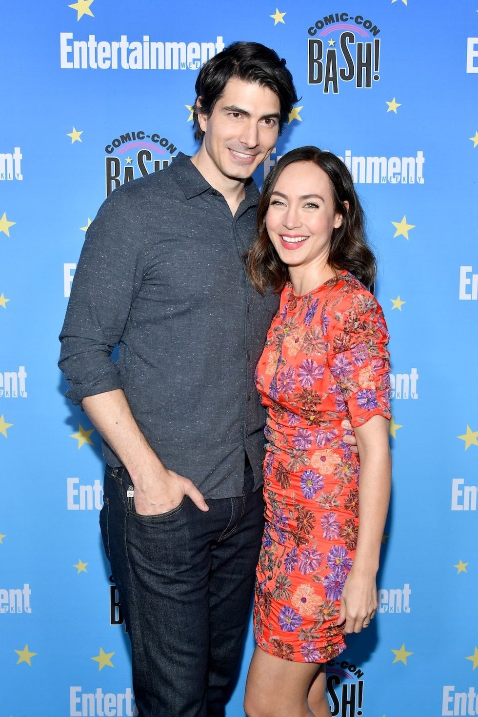 Brandon Routh And Courtney Ford