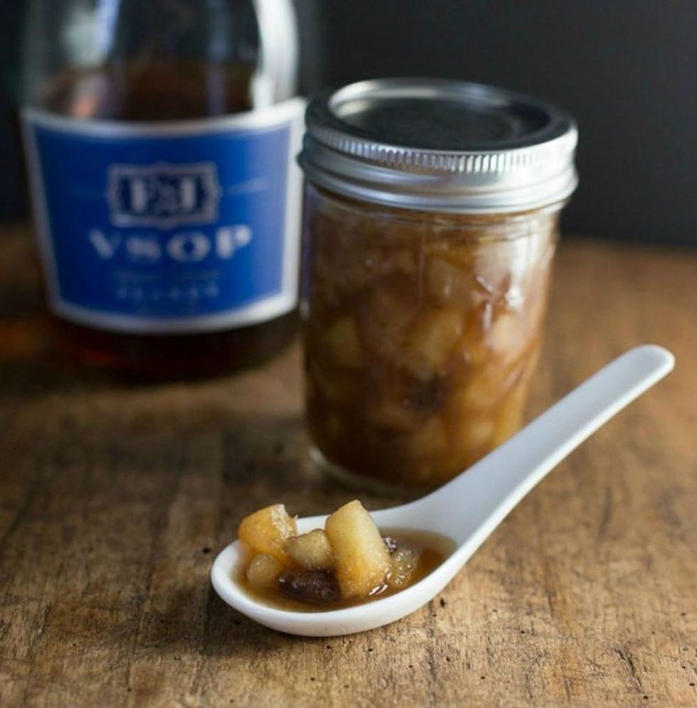 Brandy-spiced-pear-compote