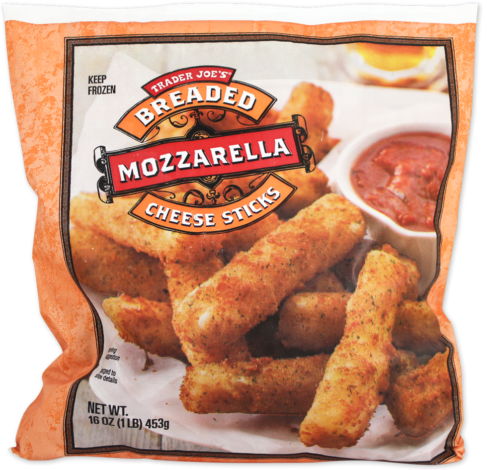 Breaded Mozzarella Cheese Sticks