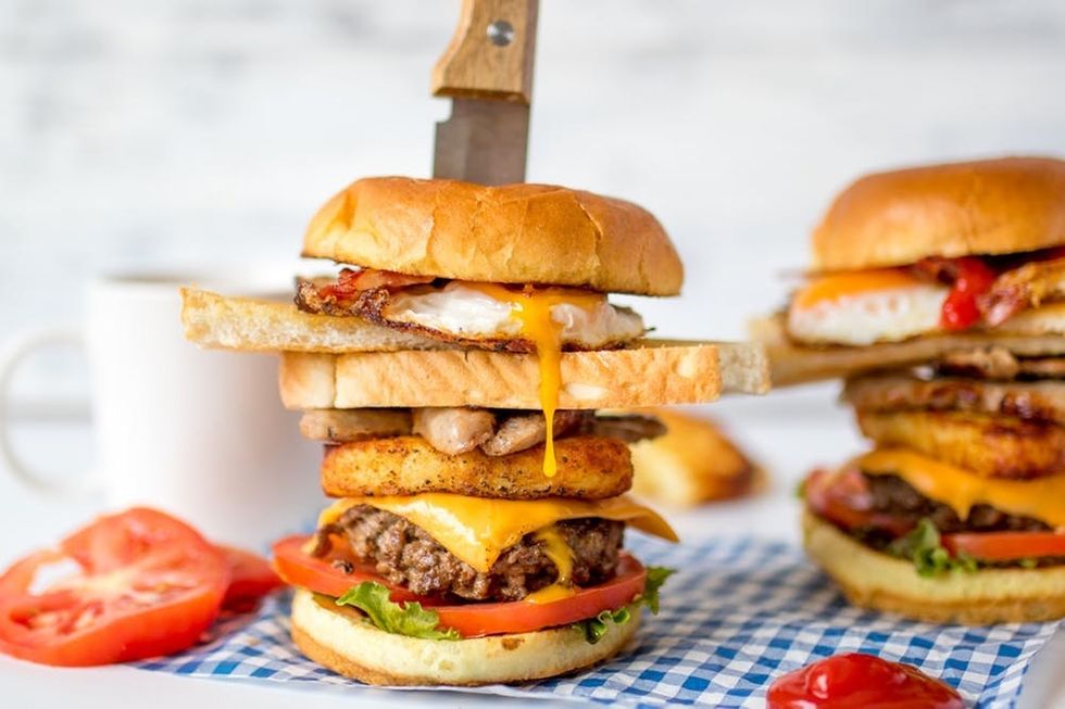 Breakfast Cheeseburger