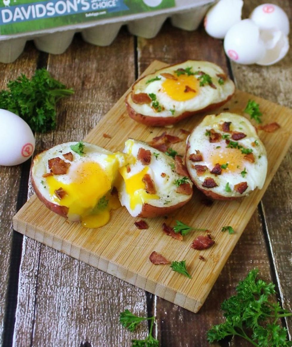 breakfast potato skins