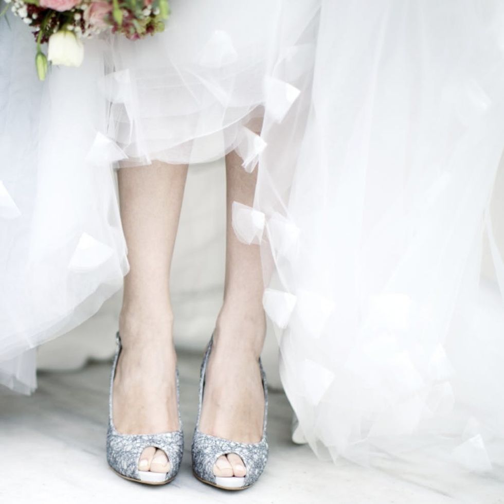 bride feet