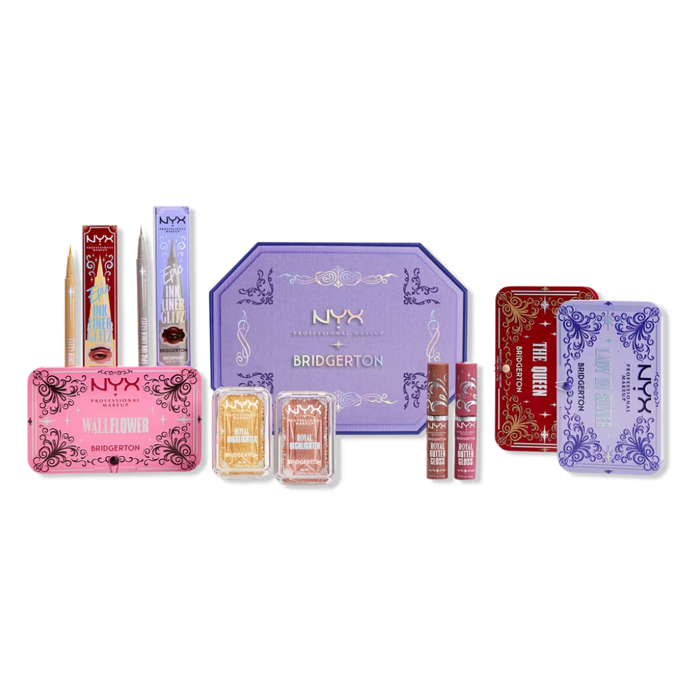 Bridgerton x NYX Cosmetics Limited-Edition Collection Vault