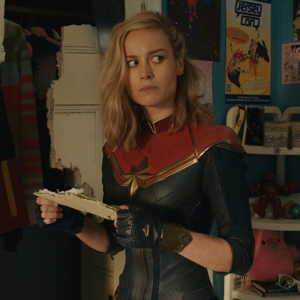Brie Larson as Carol Danvers in The Marvels