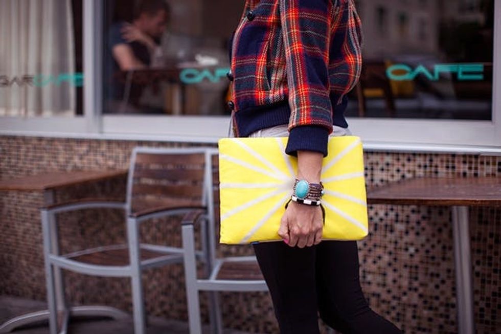 Bright Canvas Laptop Sleeve