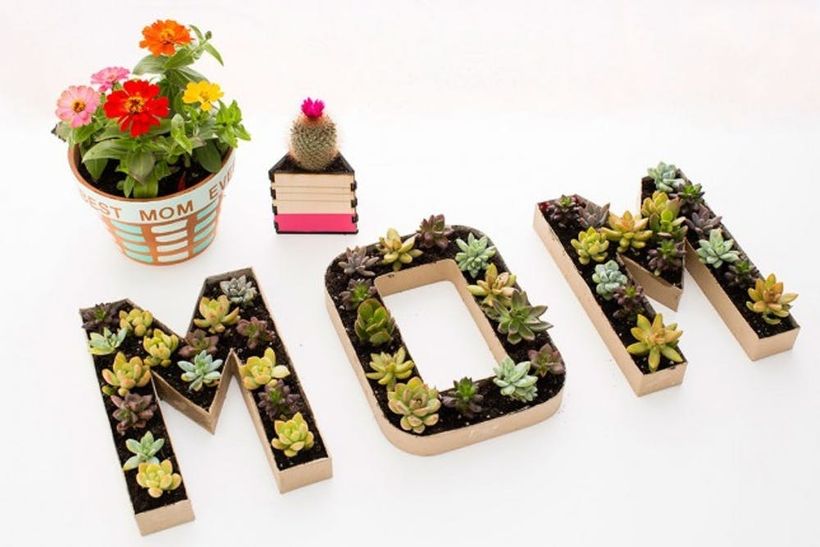 Brit mothers day planters