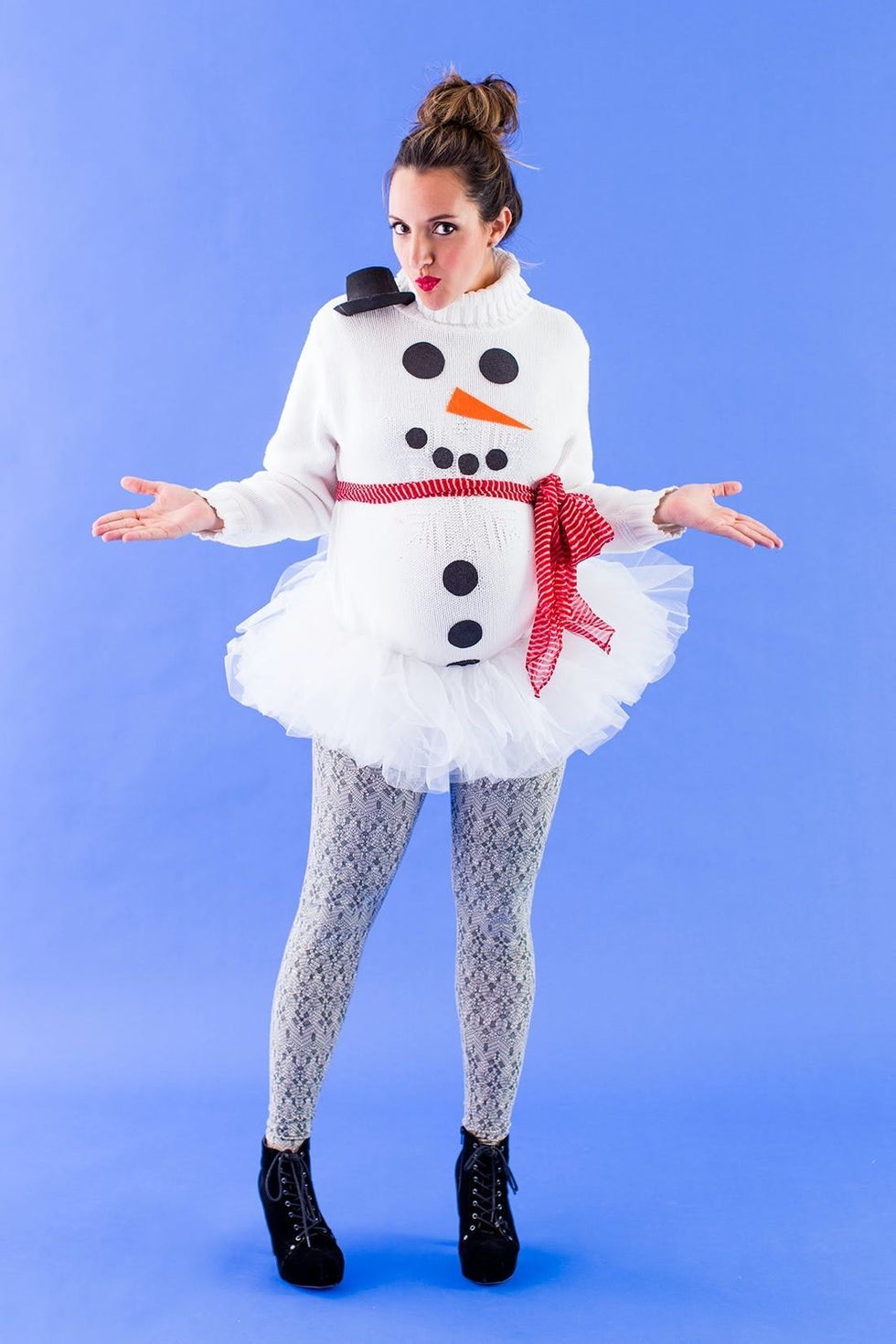 brit snowman halloween costume
