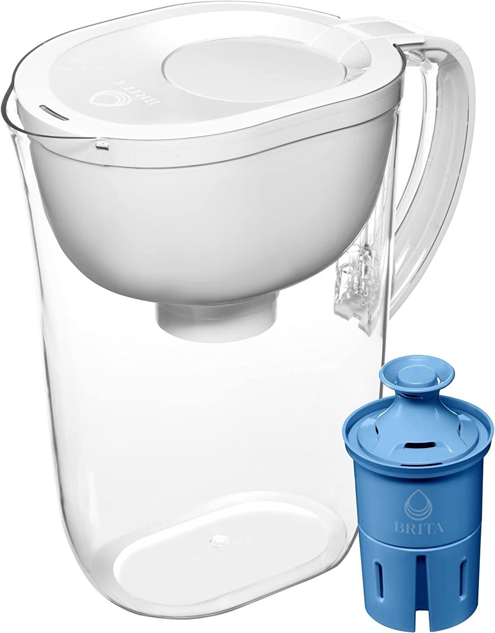 Brita Large Water Filter Pitcher for Tap and Drinking Water