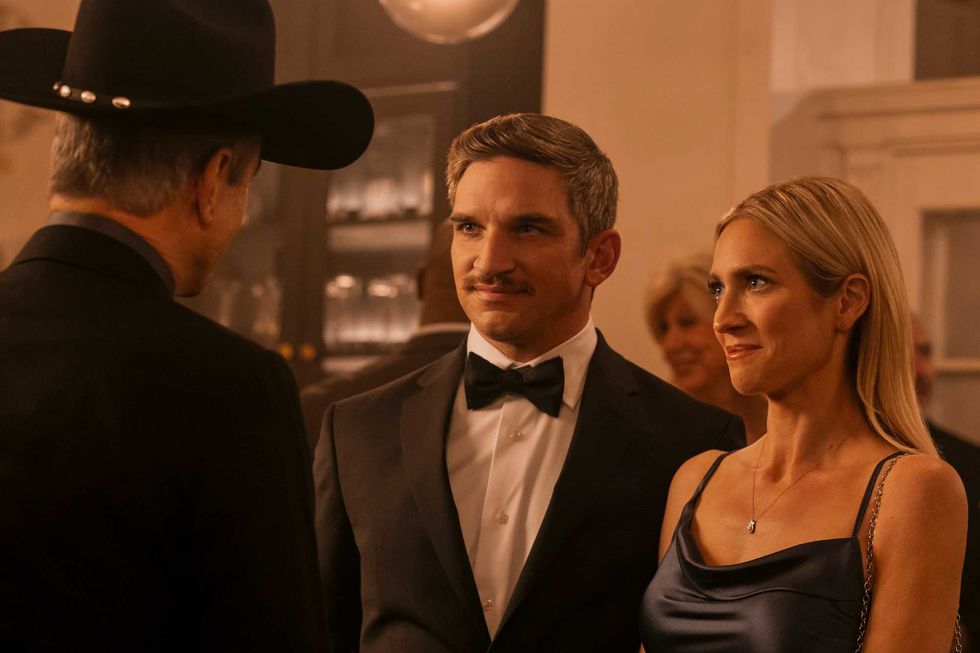 brittany snow in the hunting wives as a gala
