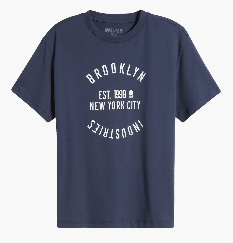 Brooklyn Industries Circle Logo Cotton Graphic T-Shirt