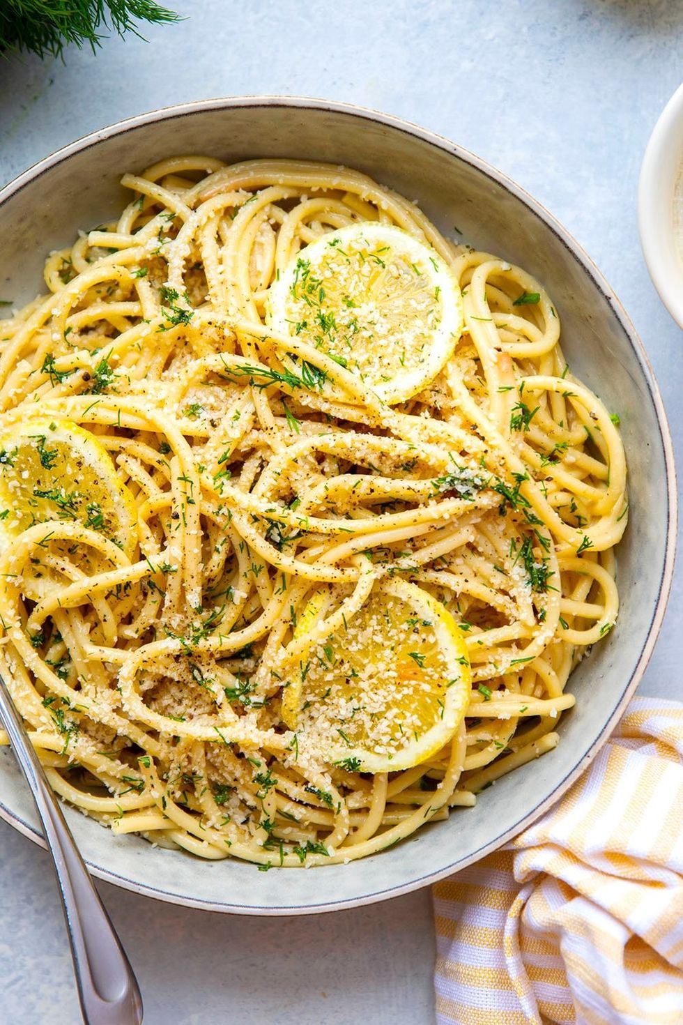 Browned Butter Lemon Dill Pasta