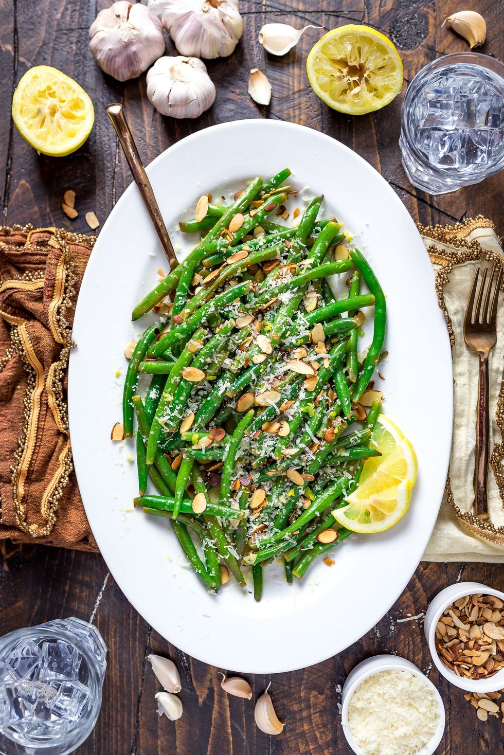 Browned Butter Lemon-Garlic Green Beans
