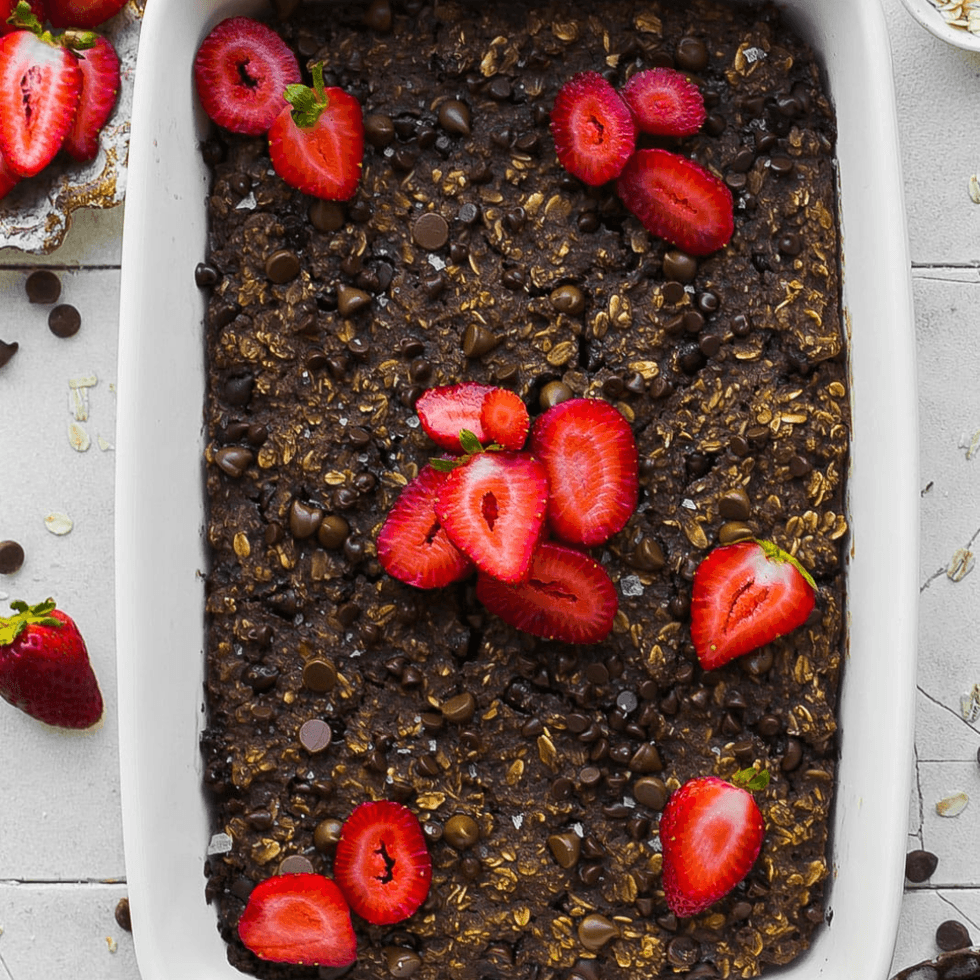 Brownie Baked Oatmeal