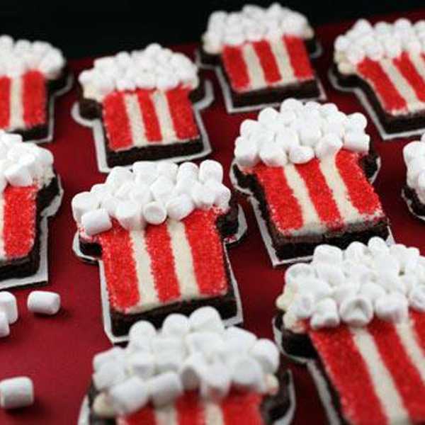 Brownie Popcorn Bags