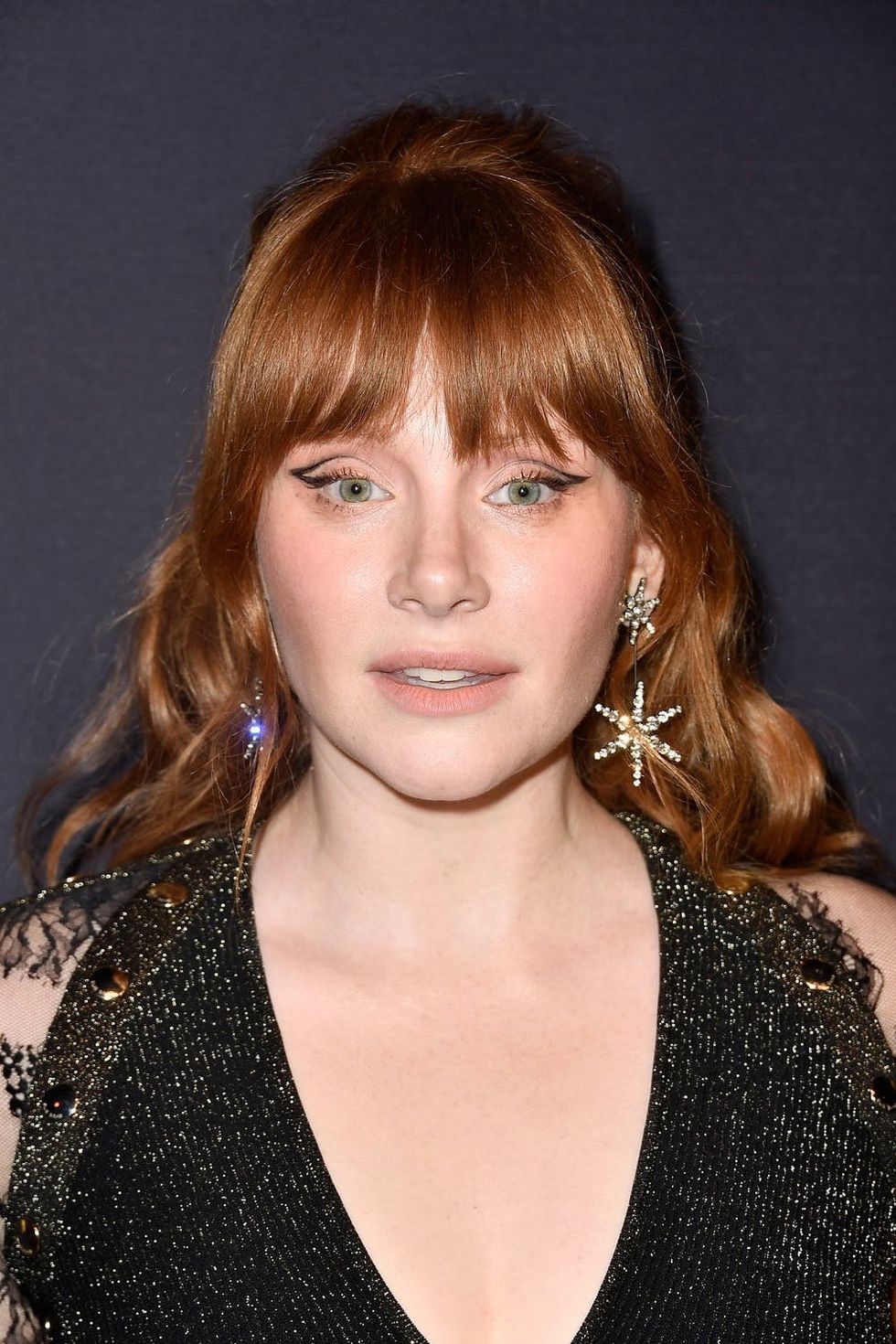 Bryce Dallas Howard flaunting a titian hair color.