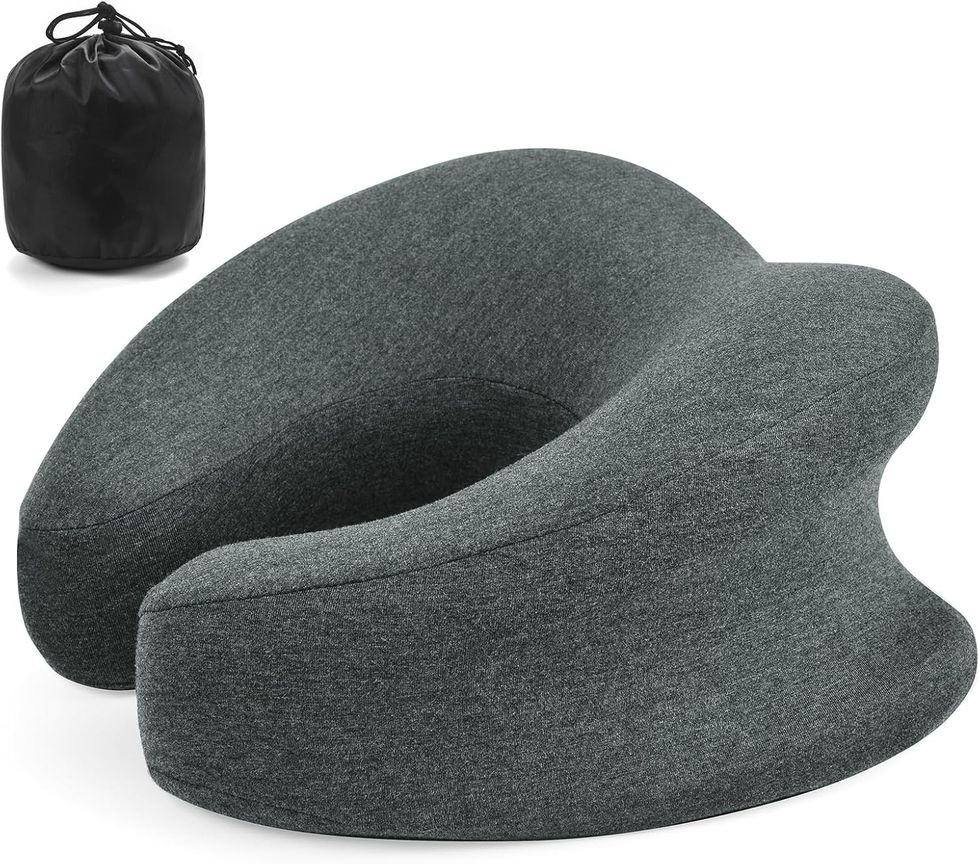 BSZXD Memory Foam Travel Neck Pillow
