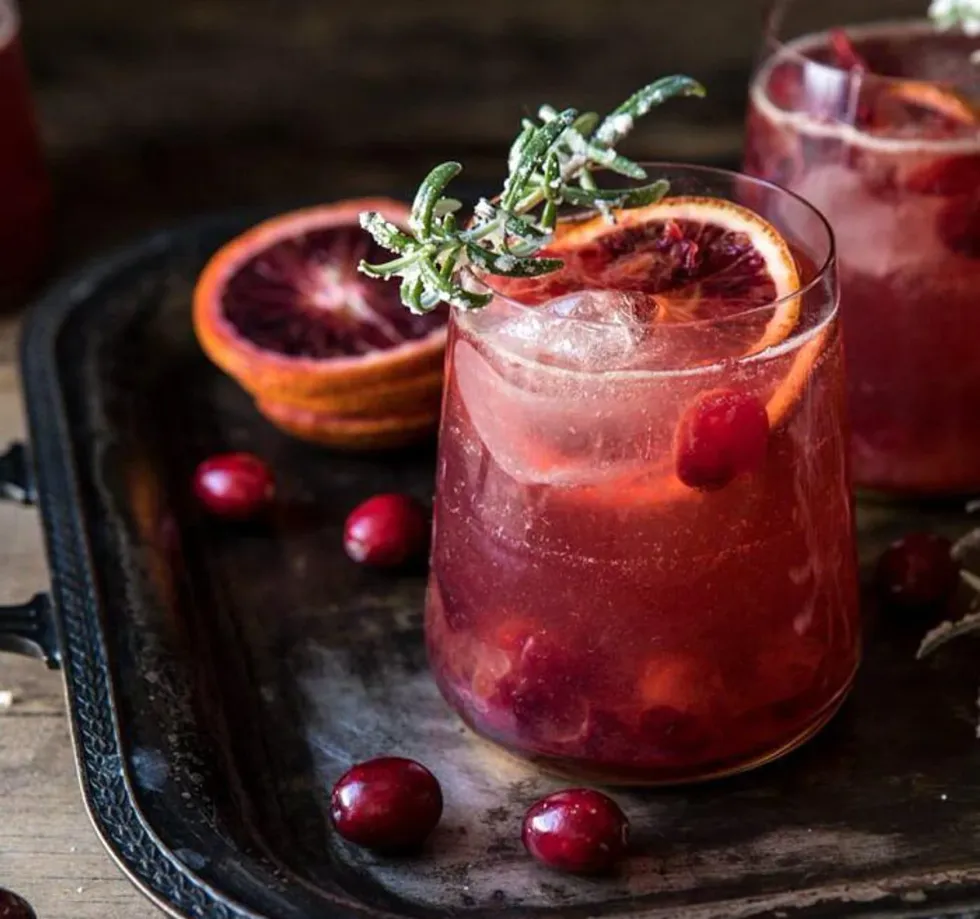 Bubbly Cranberry Cocktail