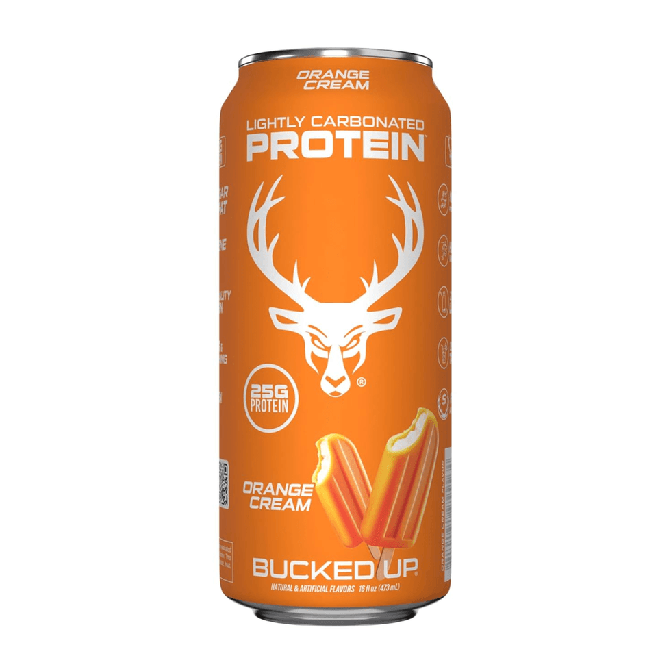 Bucked Up Orange Cream Protein Soda