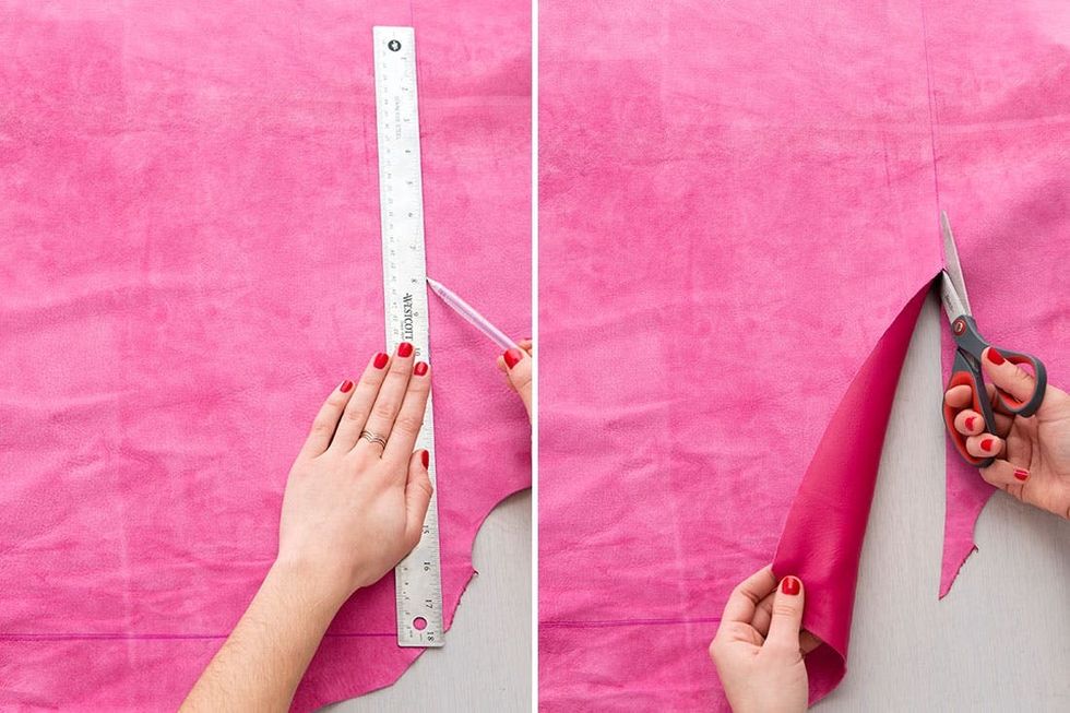 No One Will Believe You Made This Leather Bucket Bag Brit + Co