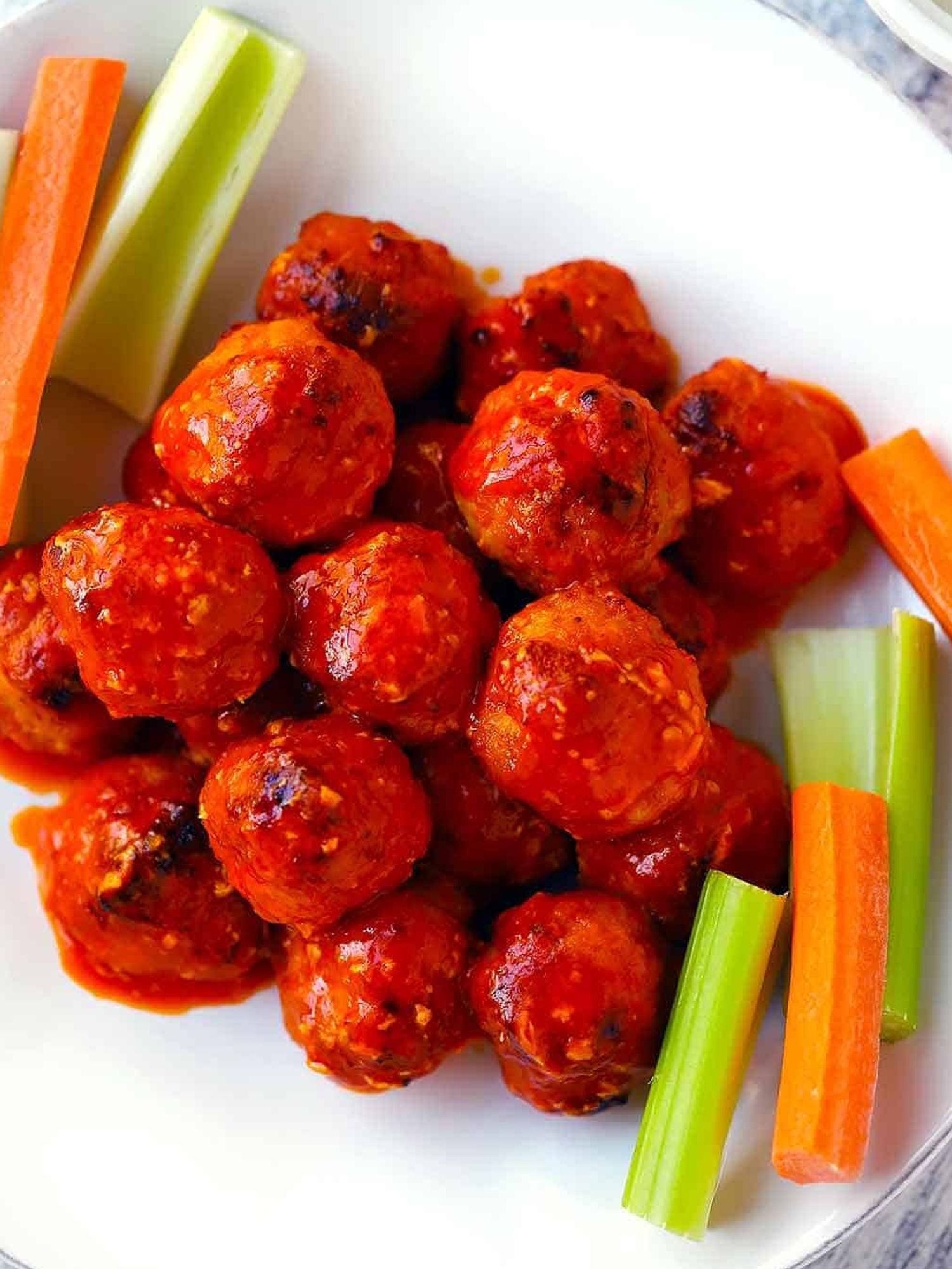 Buffalo Chicken Meatballs