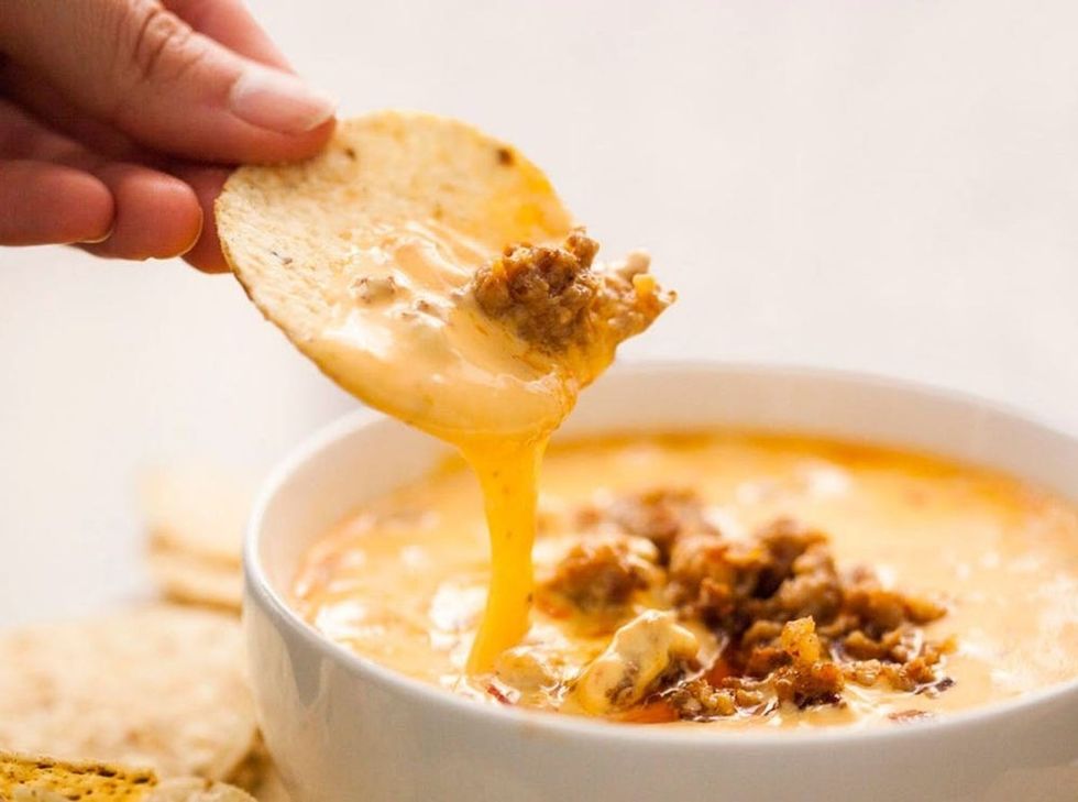 Buffalo Chicken Queso