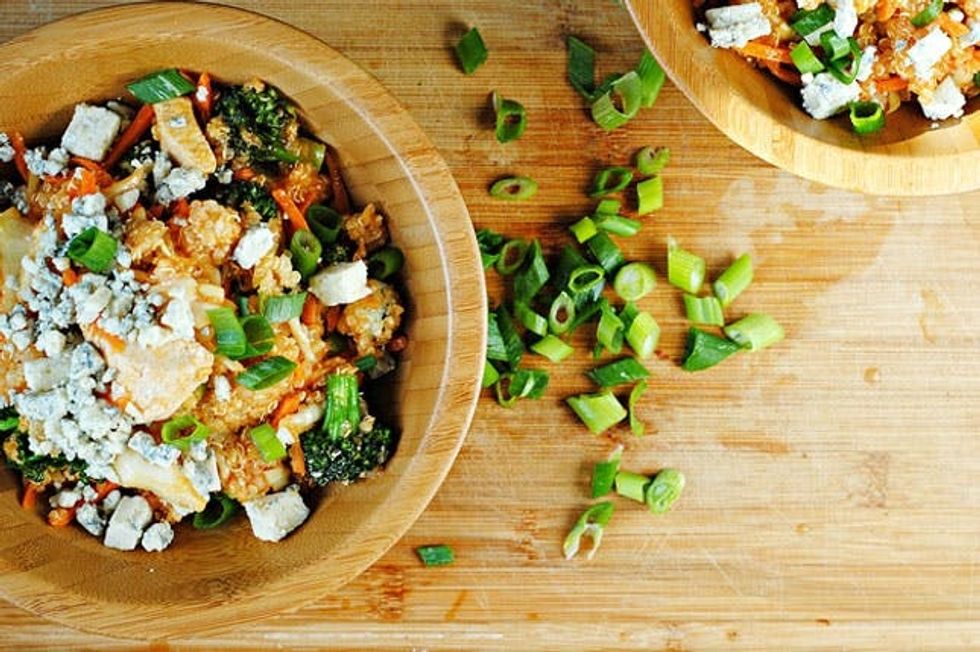Buffalo Chicken Quinoa Salad