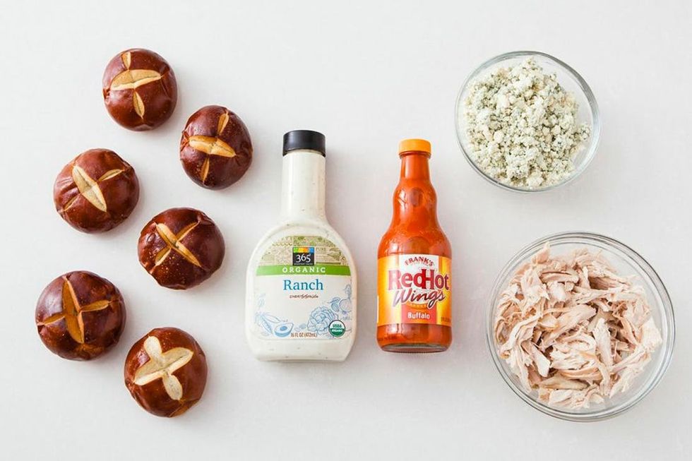 buffalo chicken slider ingredients