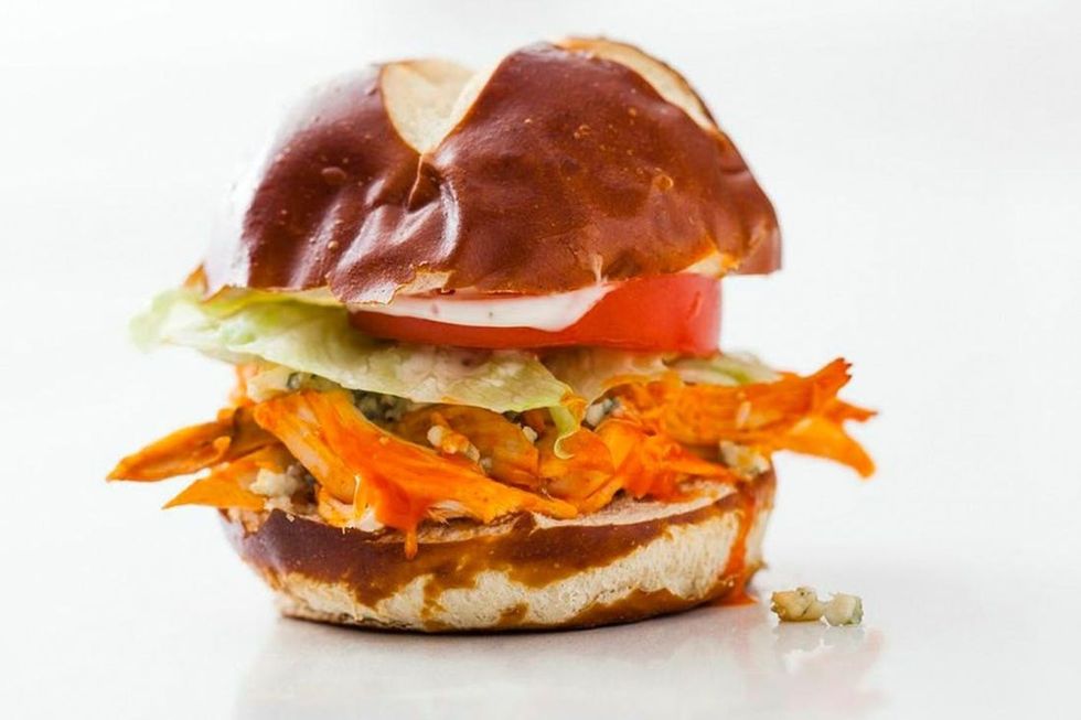 Buffalo Chicken Sliders