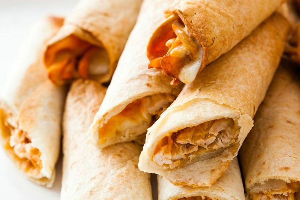 Buffalo Chicken Taquitos
