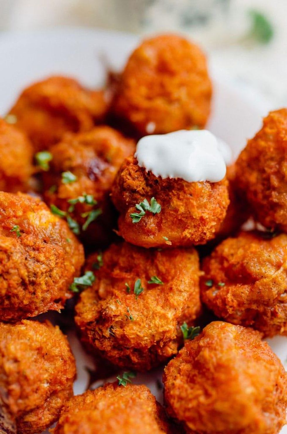 Buffalo Mushroom Poppers