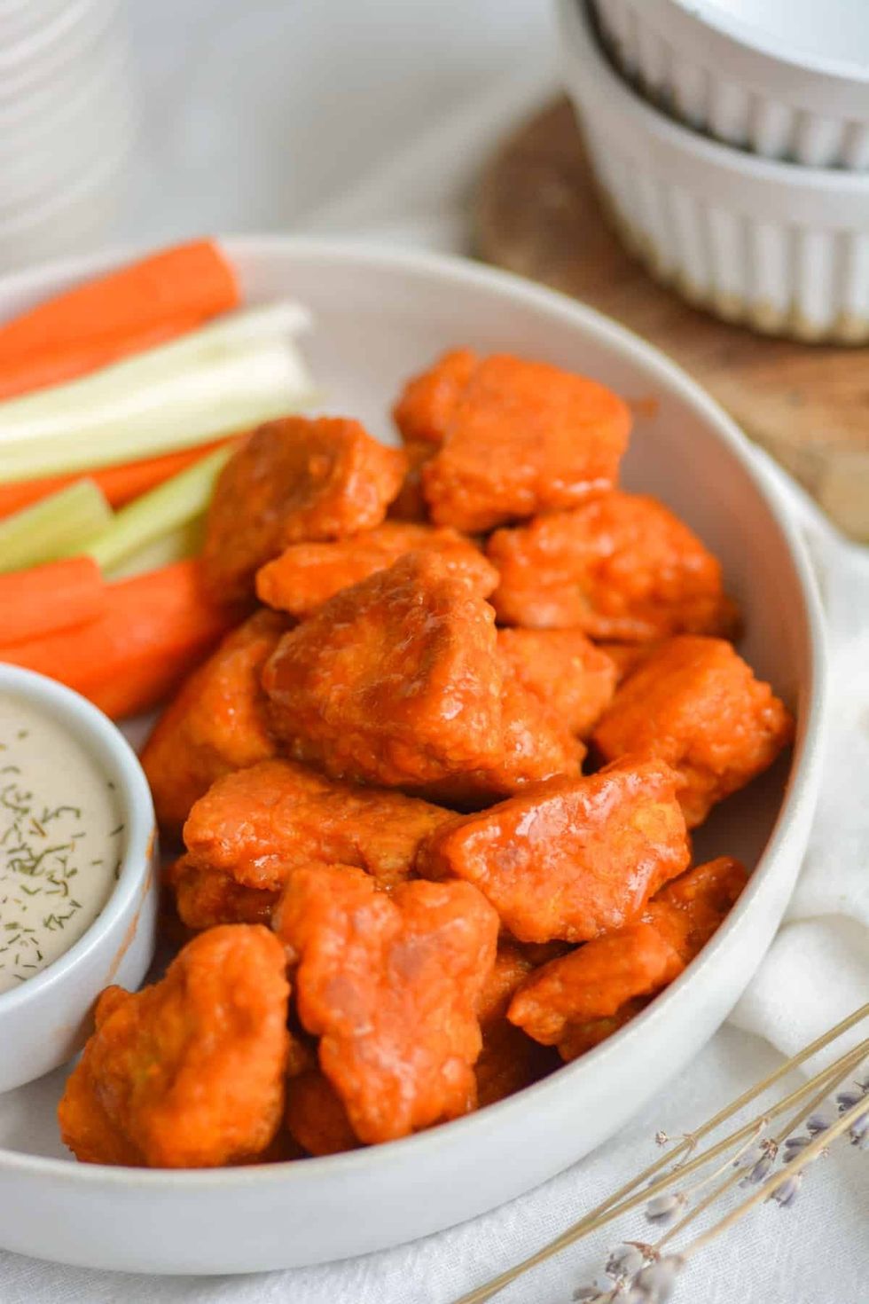 Buffalo Tofu Wings