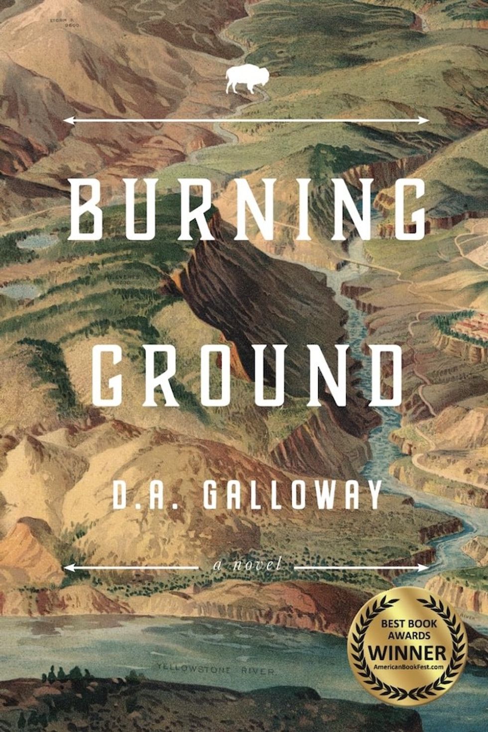 Burning Ground\u200b\u200b by D.A. Galloway