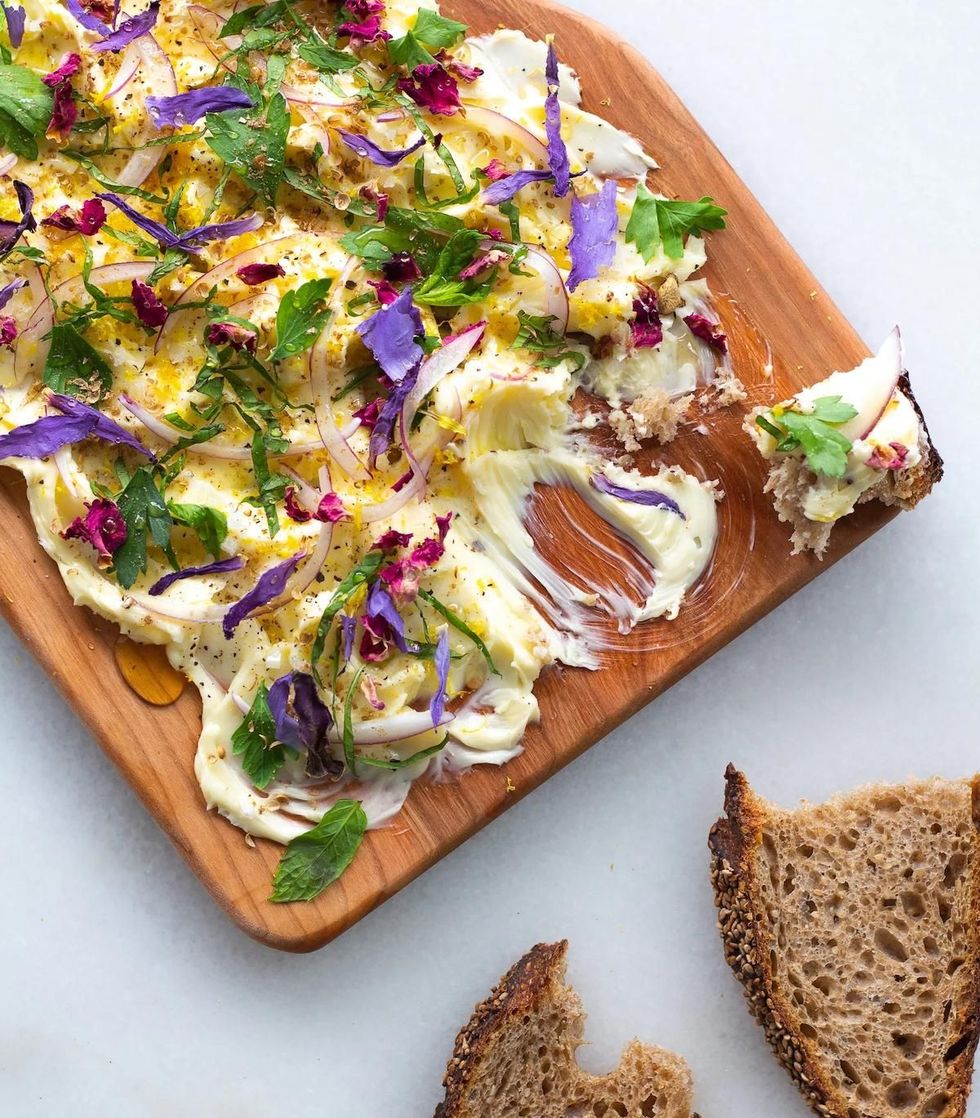 butter board butter candles