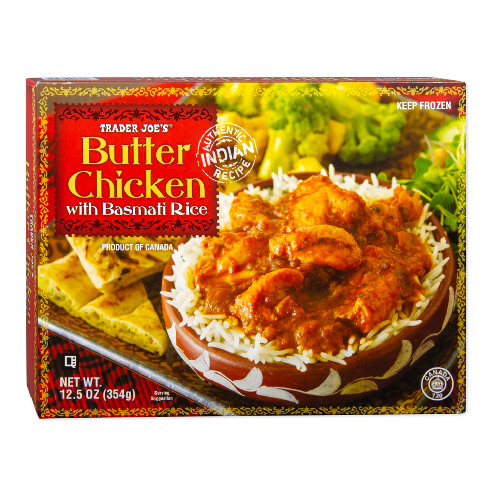 Butter Chicken with Basmati Rice frozen meal