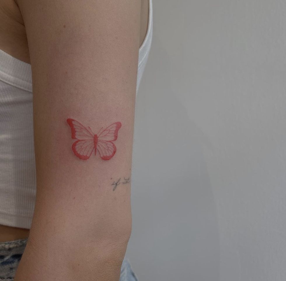 Butterfly tattoo