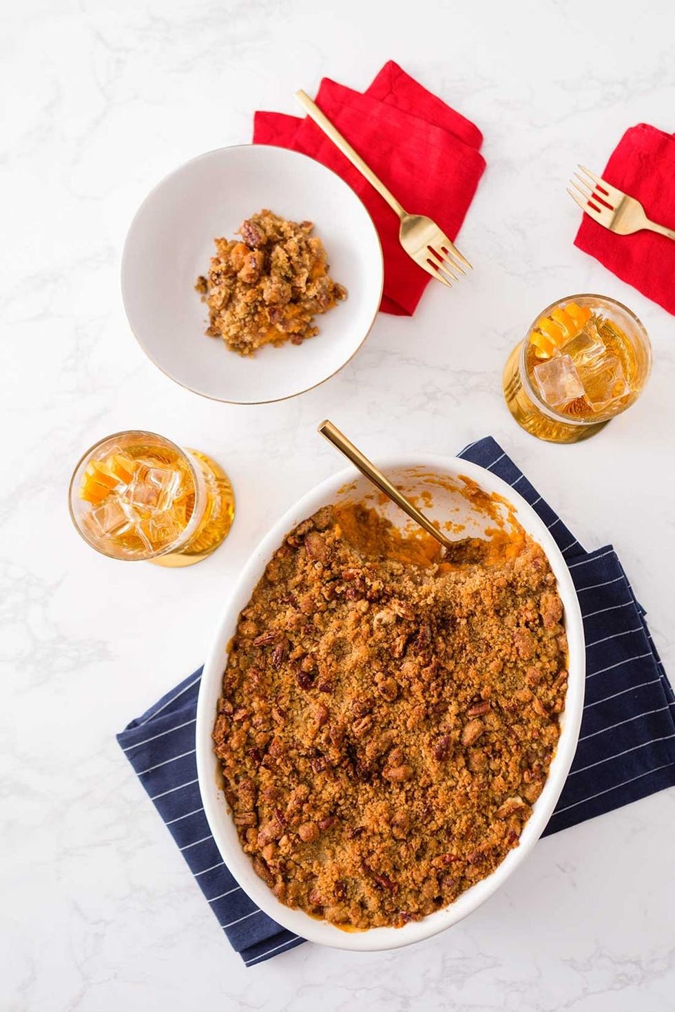 Buttery Bourbon Sweet Potato Casserole Recipe